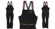 Nohavcie Gore-Tex® GRUNDÉNS Buoy X 2.0 Bib - Black