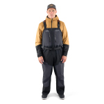 Nohavcie Gore-Tex® GRUNDÉNS Pro Fishing Bib - Obsidian