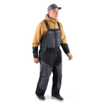 Nohavcie Gore-Tex® GRUNDÉNS Pro Fishing Bib - Obsidian