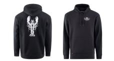 Mikina GRUNDÉNS Eat Your Words DWR HD - Black Lobster