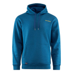 Mikina GRUNDÉNS Displacement DWR Logo Anchor - Navy Heather