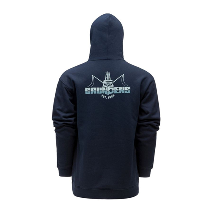 Mikina GRUNDÉNS Logo Boat - Dark Navy Mikina GRUNDÉNS Logo Boat - Dark Navy