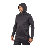 Termo mikina s kapucňou GRUNDÉNS Grundies FZ - Black