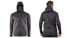Termo mikina s kapucňou GRUNDÉNS Grundies FZ - Black