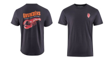 Tričko GRUNDÉNS Support Lobstermen - Black