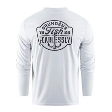 UV tričko GRUNDÉNS Fish Fearlessly LS Tech Tee - Grey Mist UV tričko GRUNDÉNS Fish Fearlessly LS Tech Tee - Grey Mist