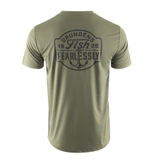 UV tričko GRUNDÉNS Fish Fearlessly Tech Tee - Forest UV tričko GRUNDÉNS Fish Fearlessly Tech Tee - Forest