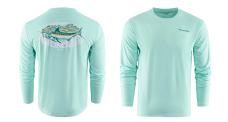 UV tričko GRUNDÉNS Marlin Magic LS Tech Tee