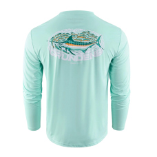 UV tričko GRUNDÉNS Marlin Magic LS Tech Tee