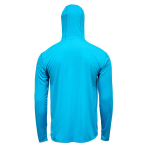 UV tričko s kapucňou GRUNDÉNS Tough Sun - Azure