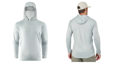 UV Mikina GRUNDÉNS Tough Sun s maskou - Iceberg