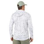 UV tričko s kapucňou GRUNDÉNS Tough Sun s maskou - Squall Camo