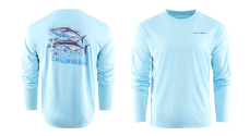 UV tričko GRUNDÉNS Twin Tuna LS Tech Tee
