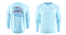 UV tričko GRUNDÉNS Twin Tuna LS Tech Tee
