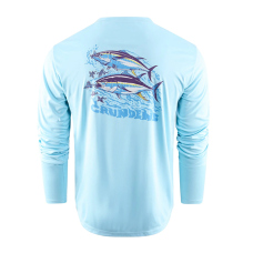 UV tričko GRUNDÉNS Twin Tuna LS Tech Tee
