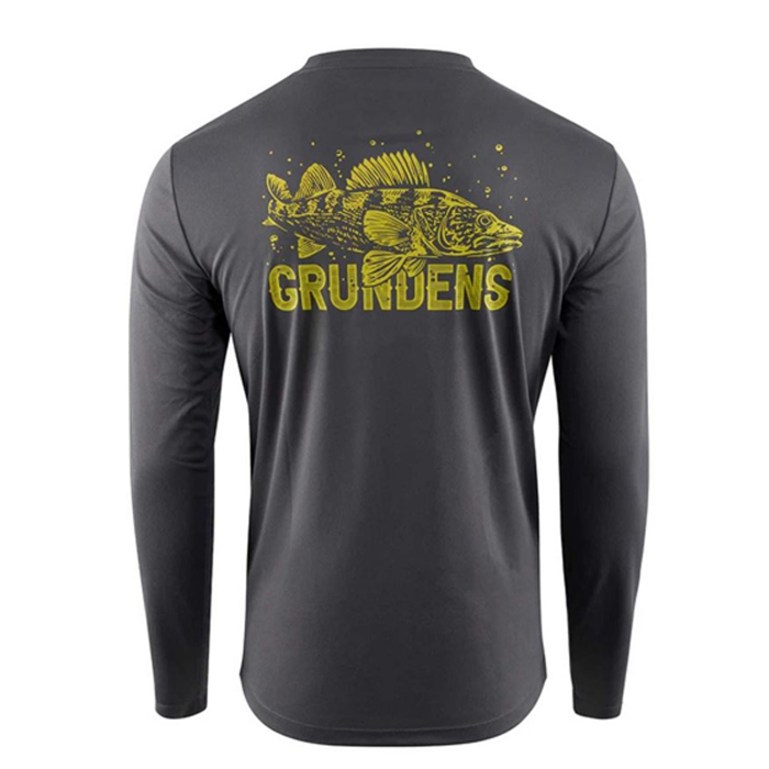 UV tričko GRUNDÉNS King of the Lakes LS Tech Tee - Anchor UV tričko GRUNDÉNS King of the Lakes LS Tech Tee - Anchor