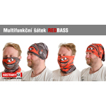 Multifunkčná tunelová šatka REDBASS