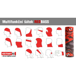 Multifunkčná tunelová šatka REDBASS