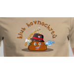 Tričko "KLUB HOVNOCHYTOV" NÁSTRAHY.CZ