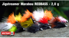 Jigstreamer Marabou REDBASS 2 g