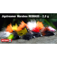 Jigstreamer Marabou REDBASS 2 g Jigstreamer Marabou REDBASS 2 g