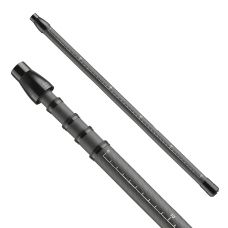 Karbonová teleskopická podberáková tyč so závitmi DAIWA PROREX 2,5 m