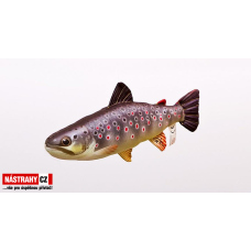 Vankúš - PSTRUH POTOČNÝ mini - 35 cm