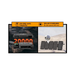 Solárna outdoorová powerbanka VIKING TYR II - 20 000 mAh