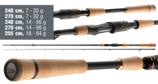 Prívlačový prút Daiwa Morethan Shad Attack 2024