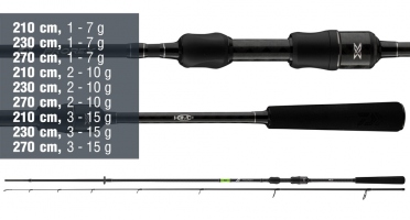 Prívlačový prút Daiwa Prorex X Sensor Spin
