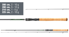 Prívlačový prút Daiwa Wilderness Solid Spin