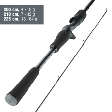 Baitcastový prút Daiwa Fuego Predator