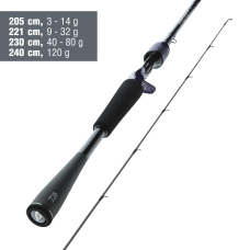 Baitcastový prút Daiwa Prorex AGS Baitcast