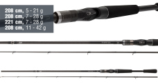 Baitcastový prút Daiwa Tatula XT Baitcast