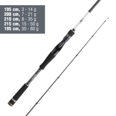 Baitcastový prút Daiwa Aird X Baitcast 2027