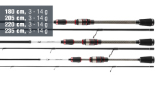 Prívlačový prút Daiwa Silver Creek UL Spin