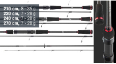 Prívlačový prút Daiwa Ballistic X Jigger