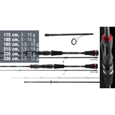 Prívlačový prút Daiwa Ballistic X UL
