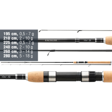 Prívlačový prút Daiwa Exceler UL/Light Spin