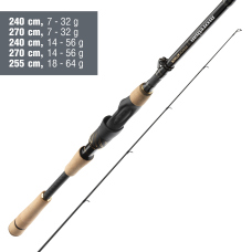 Prívlačový prút Daiwa Morethan Shad Attack 2024