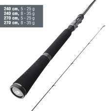 Prívlačový prút Daiwa Crossfire Jigger 2027 Prívlačový prút Daiwa Crossfire Jigger 2027
