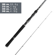 Prívlačový prút Daiwa Crossfire Sensispin 2027