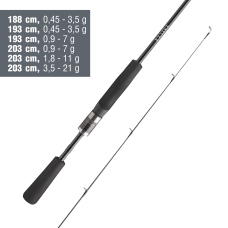 Prívlačový prút Daiwa Tatula XT UL Spin