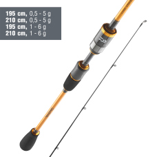 Prívlačový prút Daiwa Presso Trout Spin