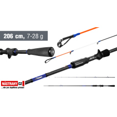 Prívlačový prut Delphin Hoax Baitcast 206 cm, 7-28 g
