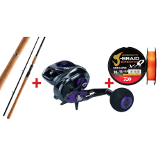 Zvýhodnená zostava na šťuky Big Bait Baitcast DAIWA - Big Game "EXPERT"