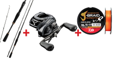 Zvýhodnená zostava na šťuky Big Bait Baitcast DAIWA "EXPERT" 2025
