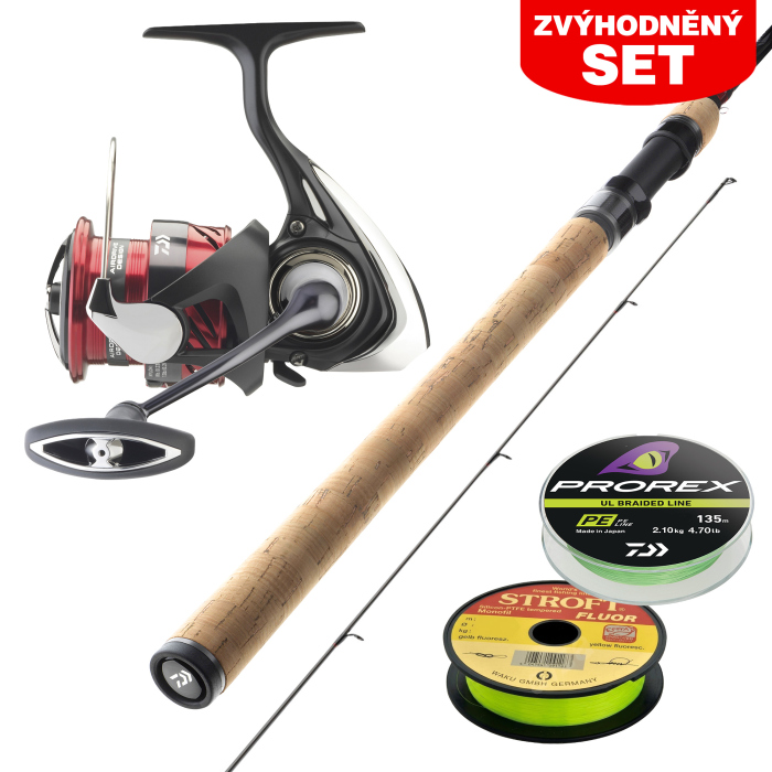 Zvýhodnený set DAIWA UL, PSTRUHY A OSTRIEŽE "ECONOMY" Zvýhodnený set DAIWA UL, PSTRUHY A OSTRIEŽE "ECONOMY"