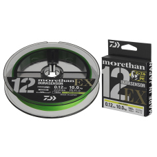 DAIWA splietaná šnúra MORETHAN DURASENSOR 12 BRAID EX+SI3 150 m Lime Green