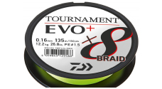 DAIWA splietaná šnúra TOURNAMENT X8 EVO+ 135 m